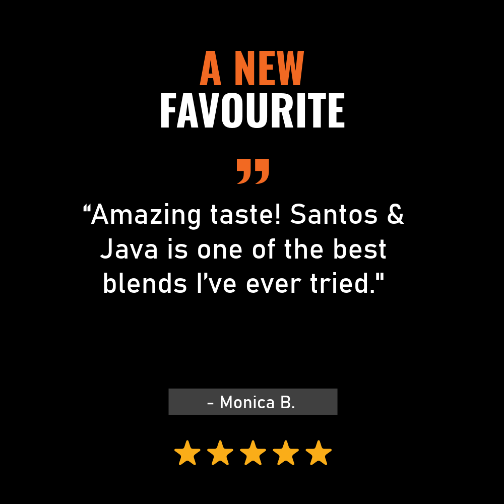 Santos Java Blend 1kg Coffee Beans — Wholesale
