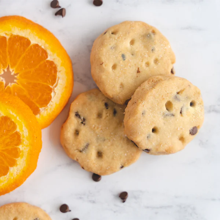 Shortbread House of Edinburgh - Handmade Shortbread Biscuits with Dark Chocolate & Orange 140g — Wholesale