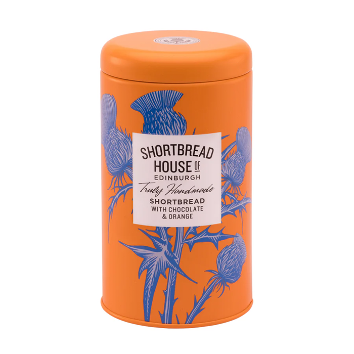 Shortbread House of Edinburgh - Handmade Shortbread Biscuits with Dark Chocolate & Orange 140g — Wholesale