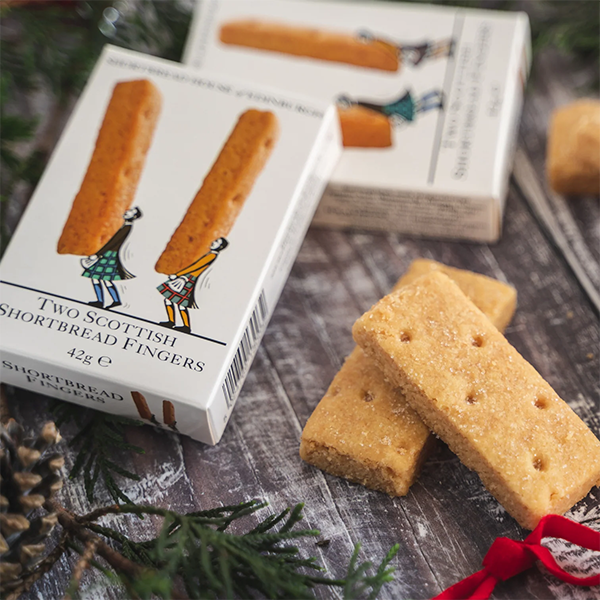 Shortbread House of Edinburgh Box of Two Scottish Original Shortbread Fingers 40g - Sporting Range — Wholesale