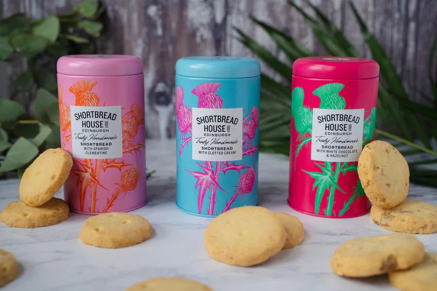 Shortbread House of Edinburgh - Handmade Shortbread with Hazelnut and White Chocolate 140g — Wholesale