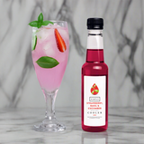 Simply Strawberry, Basil & Cucumber cooler syrup 250ml