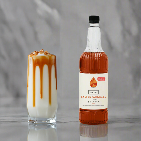 IBC, Simply Coffee Syrup 1L,  Sugar Free  - Salted Caramel, Redber Coffee