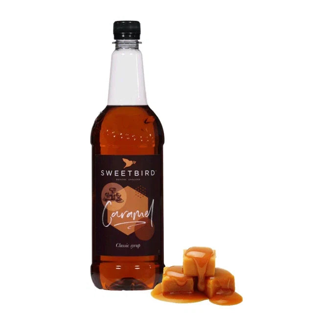 Sweetbird Coffee Syrup 1L - Caramel Redber Coffee Roasters