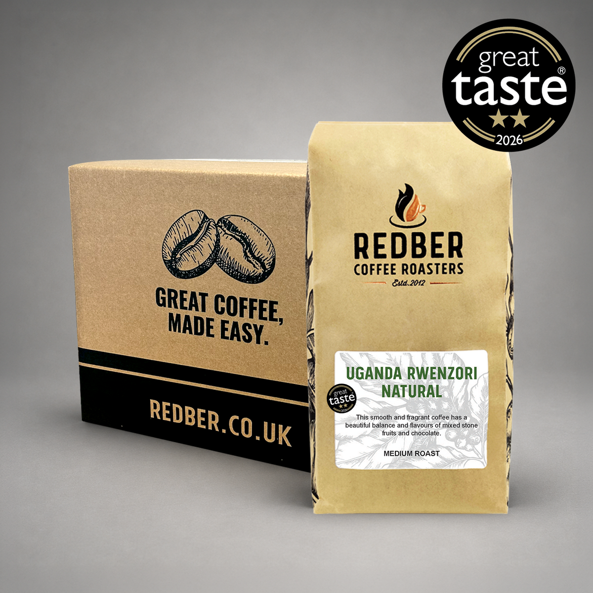 Uganda Rwenzori Natural 6kg Ground Coffee – Wholesale