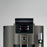 Jura W8 Bean-to-Cup Coffee Machine with a sleek design, 3.5-inch colour TFT display, Fine Foam Frother, and Professional Aroma Grinder for high-quality espresso and milk-based drinks.