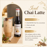Monin Syrup 250ml - Chai Tea — Wholesale
