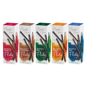 Elizabeth Shaw, Elizabeth Shaw Chocolate Flutes Variety Pack (5 x 105g), Redber Coffee