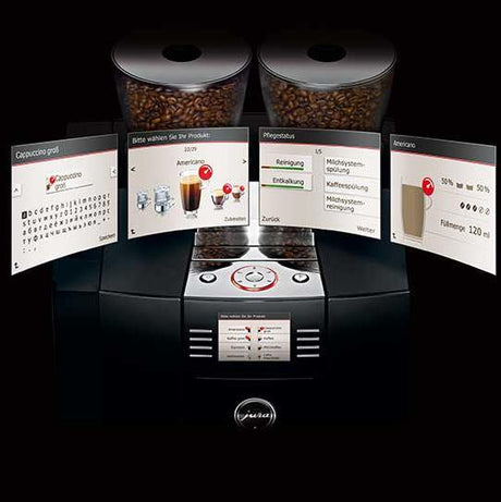 Jura, Jura GIGA X8 Bean to Cup Coffee Machine - Aluminium Black, Redber Coffee