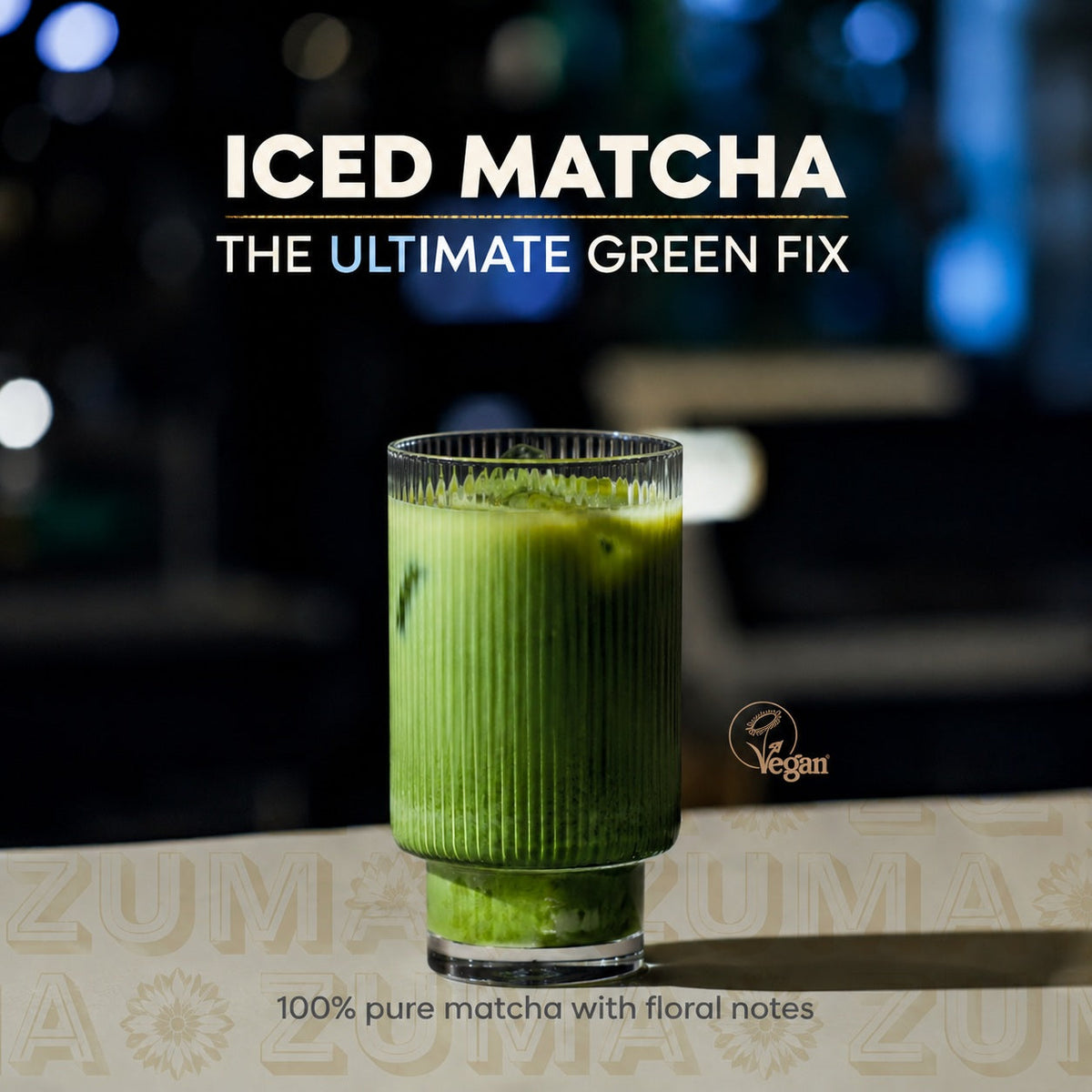 Zuma Matcha Tea 100g Pouch — Wholesale