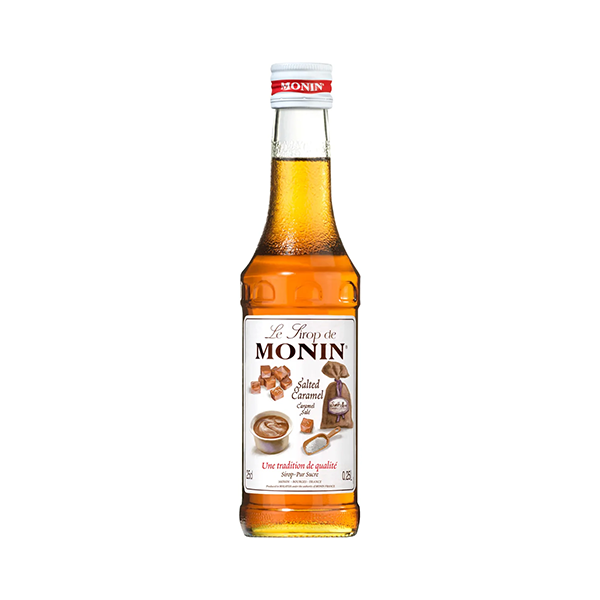Monin Syrup 250ml - Salted Caramel — Wholesale
