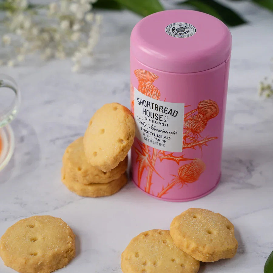 Shortbread House of Edinburgh - Handmade Shortbread with Spanish Clementine 140g — Wholesale