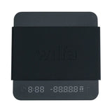 Black digital kitchen scale with 'Wilfa' branding on a white background